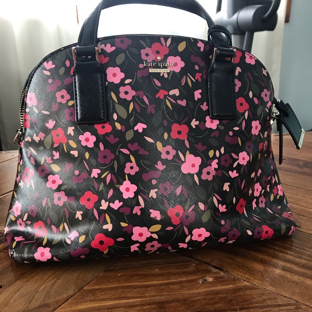 Kate spade Cameron street lottie satchel floral